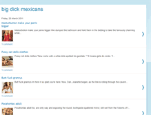 Tablet Screenshot of big-dick-mexicans.blogspot.com