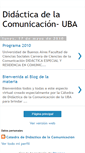 Mobile Screenshot of didacticadelacomunicacion-uba.blogspot.com