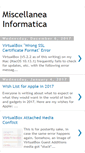 Mobile Screenshot of miscellaneainformatica.blogspot.com