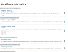 Tablet Screenshot of miscellaneainformatica.blogspot.com