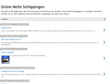 Tablet Screenshot of gruene-meile.blogspot.com