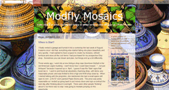 Desktop Screenshot of modflymosaics.blogspot.com