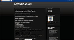 Desktop Screenshot of investigacion-udes.blogspot.com