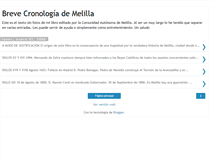 Tablet Screenshot of brevecronologiademelilla.blogspot.com