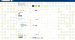 Desktop Screenshot of geohonfirstsem0910.blogspot.com