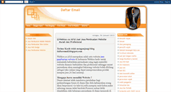 Desktop Screenshot of daftaremail.blogspot.com