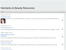 Tablet Screenshot of hrhairstyles.blogspot.com