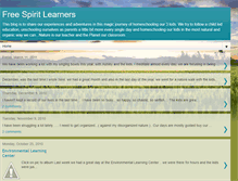 Tablet Screenshot of freespiritlearners.blogspot.com