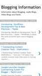 Mobile Screenshot of blogging-information.blogspot.com