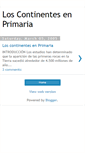 Mobile Screenshot of loscontinentesenprimaria.blogspot.com