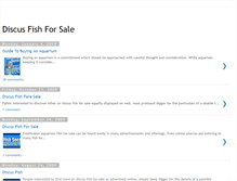 Tablet Screenshot of discus-fish-for-sale-info.blogspot.com