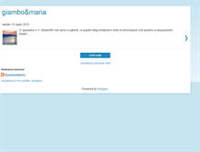 Tablet Screenshot of mariaegiambo.blogspot.com