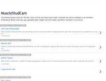 Tablet Screenshot of musclestudcam.blogspot.com