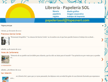 Tablet Screenshot of libreriasol-carboneras.blogspot.com