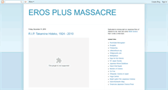 Desktop Screenshot of erosplusmassacre.blogspot.com
