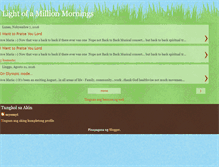 Tablet Screenshot of lightofamillion.blogspot.com