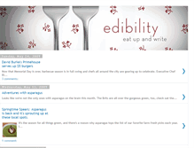 Tablet Screenshot of edibilitychicago.blogspot.com