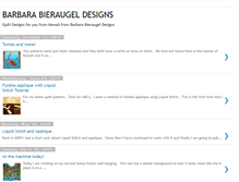 Tablet Screenshot of barbarabieraugeldesigns.blogspot.com