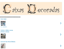 Tablet Screenshot of caixadecorada.blogspot.com