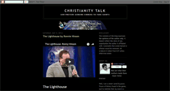 Desktop Screenshot of christianitytalk.blogspot.com