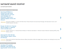 Tablet Screenshot of finestsurroundsoundreceiverreviews.blogspot.com