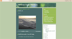 Desktop Screenshot of halversenfamilyadventures.blogspot.com