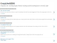 Tablet Screenshot of crazylikegeeks.blogspot.com