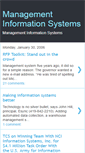 Mobile Screenshot of managementinformationsystems.blogspot.com