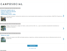 Tablet Screenshot of campo-social.blogspot.com