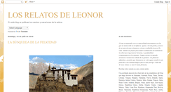 Desktop Screenshot of losrelatosdeleonor.blogspot.com