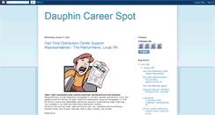 Desktop Screenshot of dauphincareer.blogspot.com