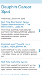 Mobile Screenshot of dauphincareer.blogspot.com