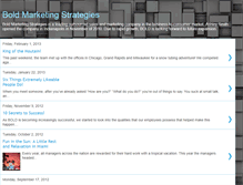 Tablet Screenshot of boldmarketingstrategies.blogspot.com