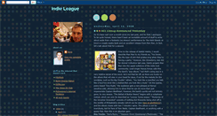 Desktop Screenshot of indieleague.blogspot.com