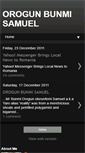 Mobile Screenshot of orogunbunmisamuel.blogspot.com