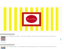 Tablet Screenshot of fricandfracblog.blogspot.com
