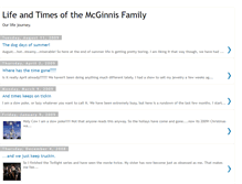 Tablet Screenshot of lifeandtimesofthemcginnisfamily.blogspot.com