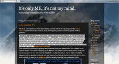 Desktop Screenshot of itsonlymeitsnotmymind.blogspot.com