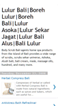 Mobile Screenshot of lulurbali.blogspot.com