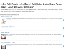 Tablet Screenshot of lulurbali.blogspot.com