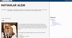 Desktop Screenshot of hayvanlaralemi-petshop.blogspot.com