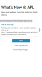 Mobile Screenshot of andersonlib.blogspot.com