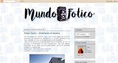 Desktop Screenshot of mundofotico.blogspot.com