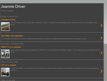 Tablet Screenshot of jeanniedriver.blogspot.com