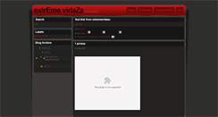 Desktop Screenshot of extremevidazz.blogspot.com