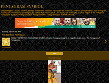 Tablet Screenshot of pentagram-symbol.blogspot.com