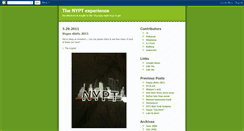 Desktop Screenshot of nypt.blogspot.com