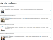 Tablet Screenshot of mariellevanbuuren.blogspot.com