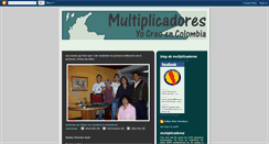 Desktop Screenshot of multiplicadoresyocreoencolombia.blogspot.com