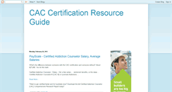 Desktop Screenshot of cac-resource-guide.blogspot.com